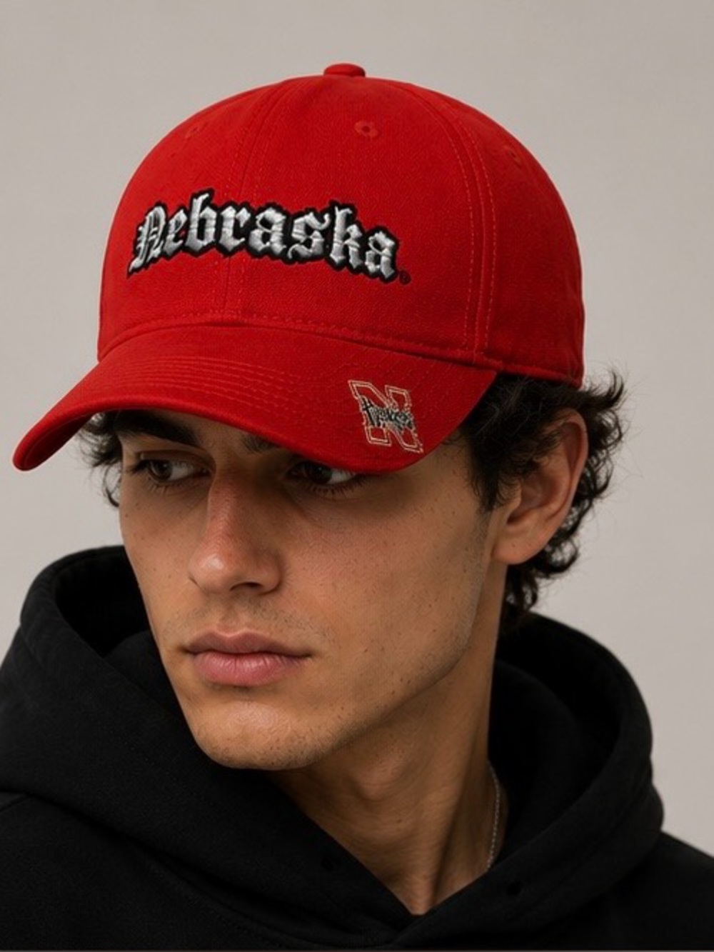 Nebraska Red Baseball Cap – Collegiate Embroidered Hat